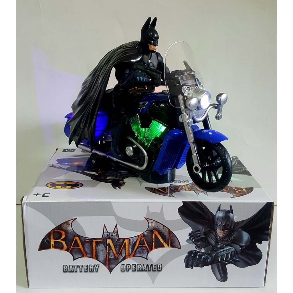 Oyuncak Batman Işıklı ve Sesli 22 Cm Figür Motor