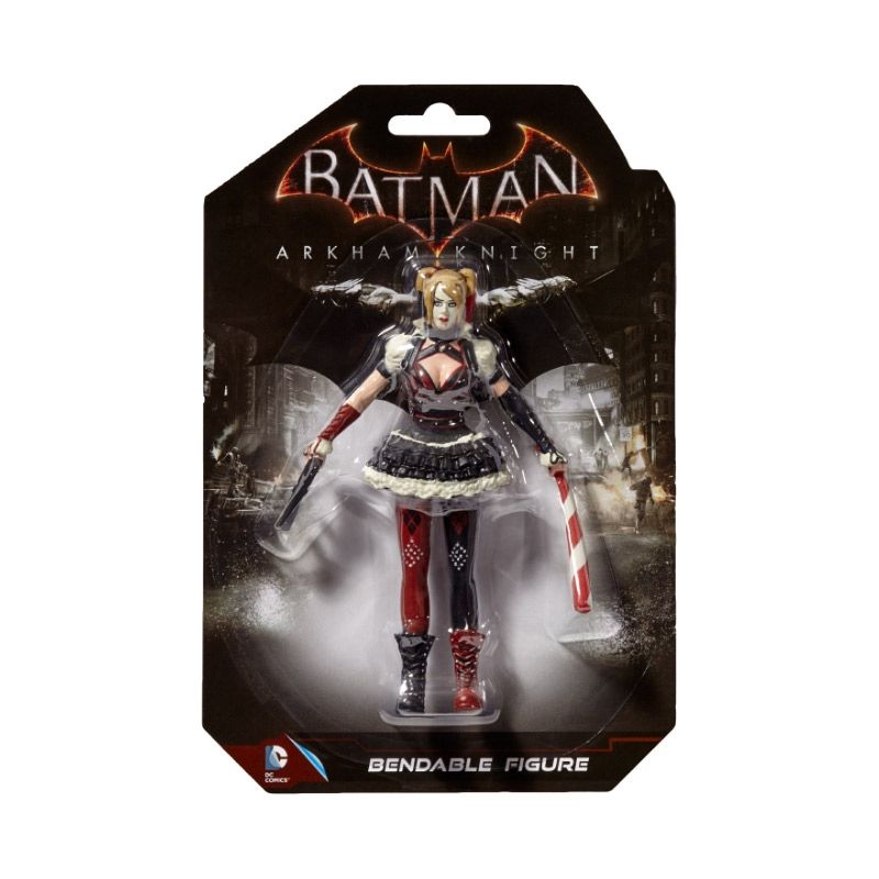 Batman Arkham Knight Harley Quinn Bendable Figure