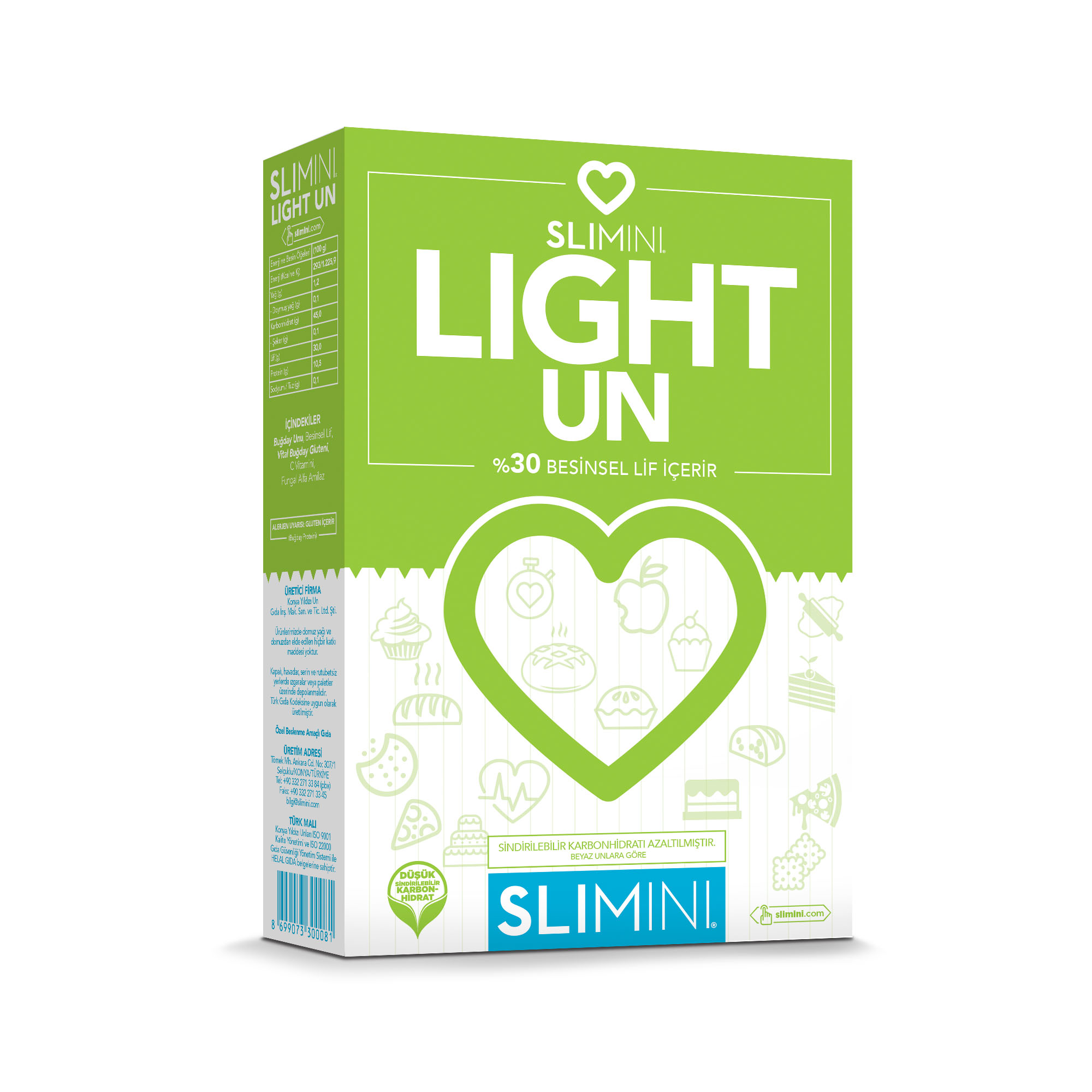 Slimini Light Un Karton Kutu 500 G