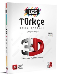 3D Yayınları LGS 3D Türkçe Soru Bankası
