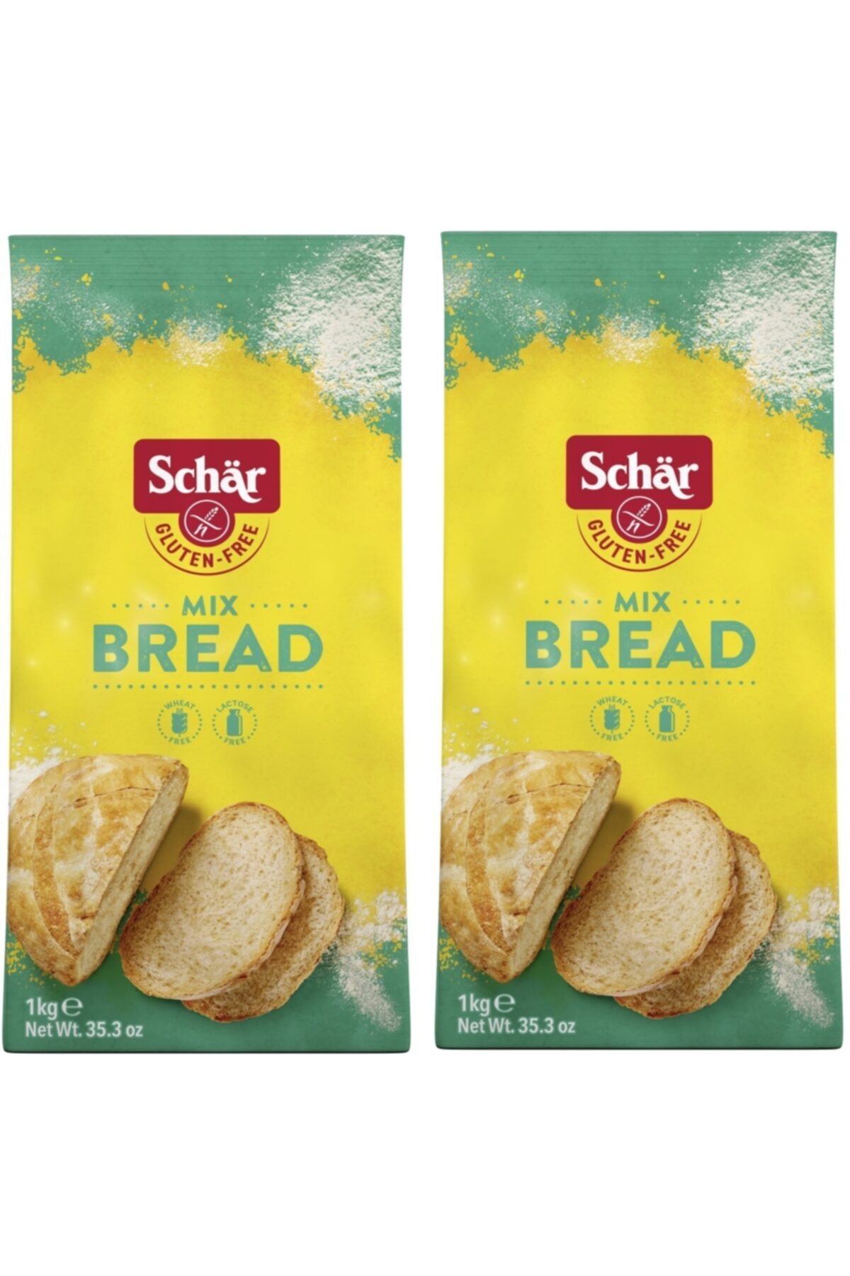 Schar Mix B Glutensiz Karışık Ekmek Unu 2 x 1 KG