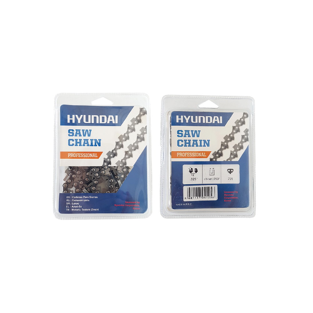 Hyundai Motorlu Testere Zinciri Köşeli3/8" 34 Diş