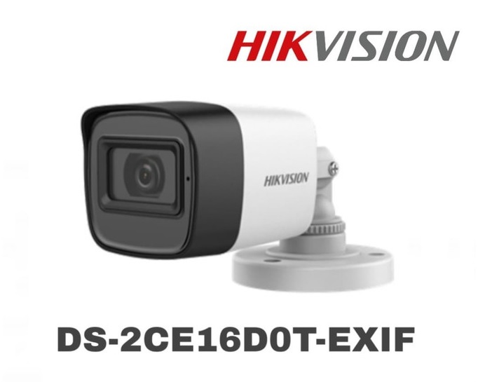 Hikvision Ds-2Ce16D0T-Exıpf 2Mp 2.8Mm Bullet Kamera20Mt.