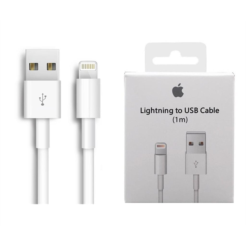 USB Lightning Şarj Data Kablosu 1 Metre %100