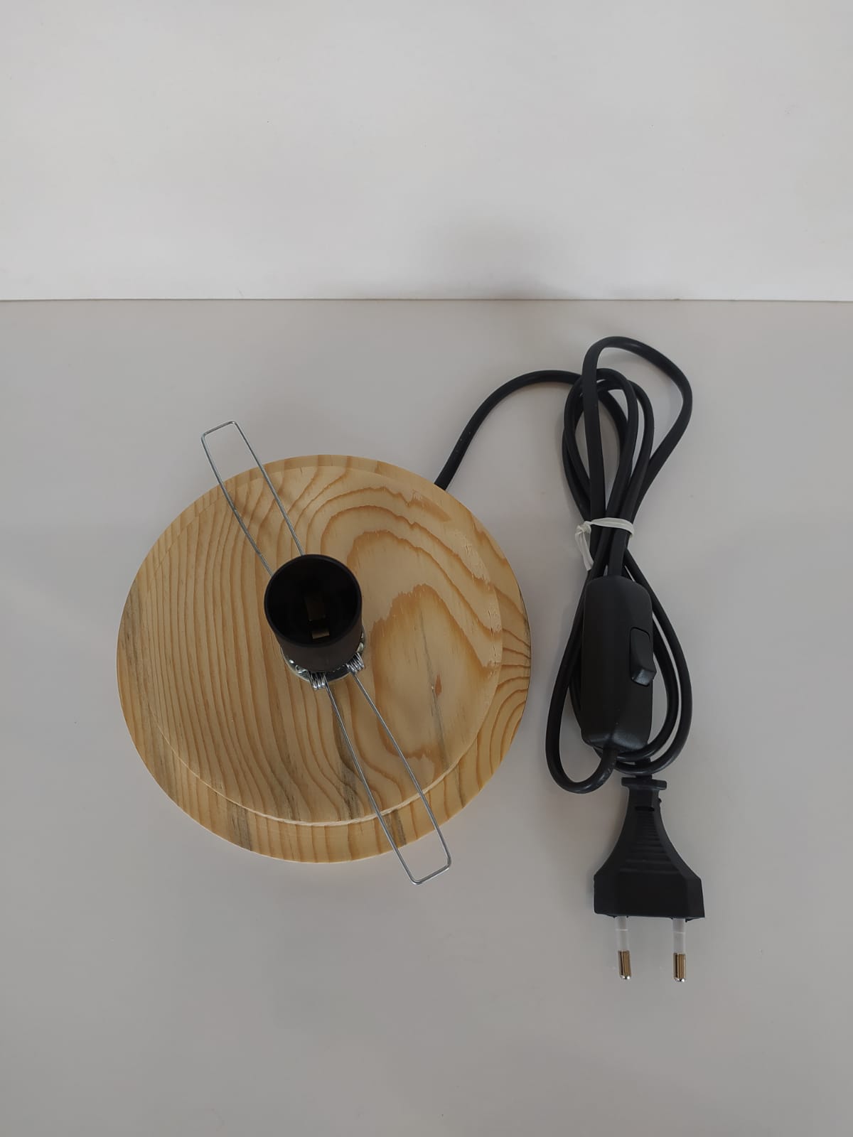 Lamba Ve Abajur Altlığı E14 Duy .Düğmeli Kablo