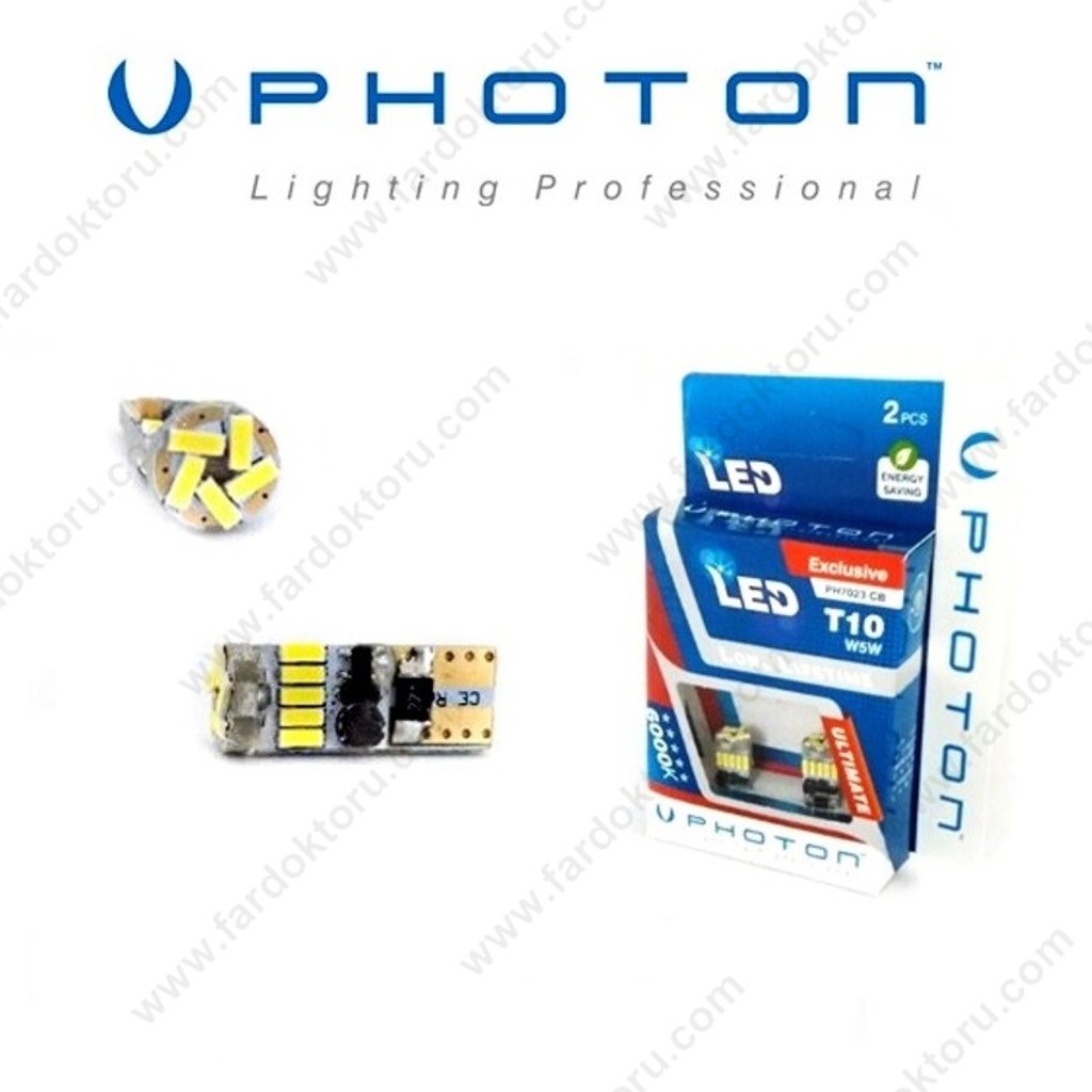Photon Ph7023 Exclusive Led T10 W5W 6000K Beyaz   Işık