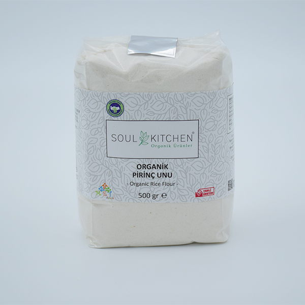 Soul Kitchen Organik Ürünler Organik Pirinç Unu 500 G