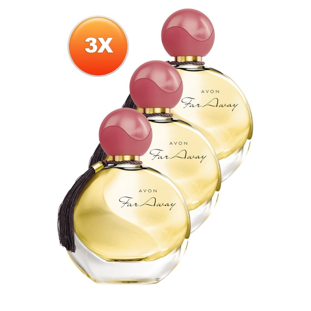 Avon Far Away Kadın Parfüm EDP 3 x 50 ML