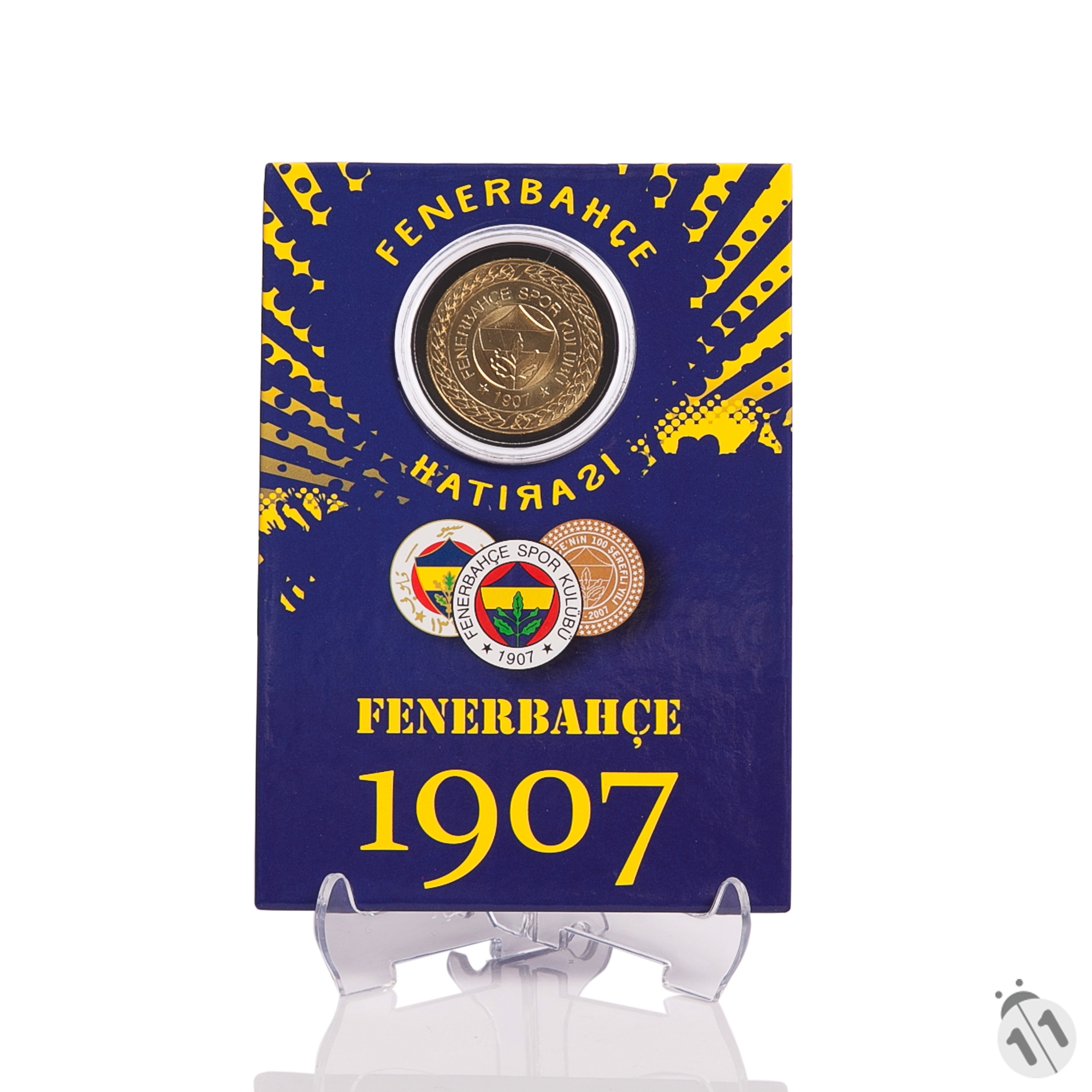 Dünya'da ilk defa HEDİYE Fenerbahçe Hatıra Para Kartı
