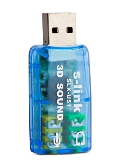 S-Link SLX-U51 Harici Ses Kartı