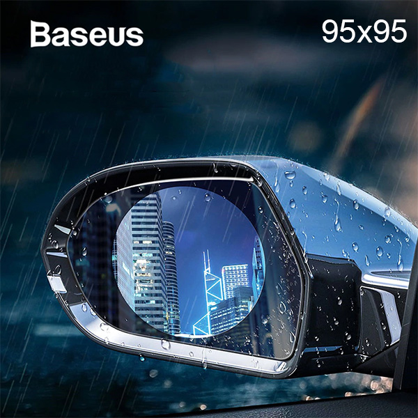 Baseus 95X95 Anti Sis Yağmur Geçirmez Hidrofobik Dikiz Aynası Fi Şeffaf