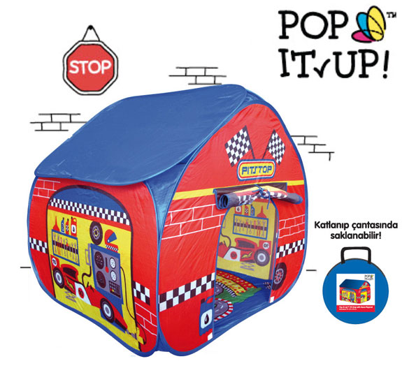 Pop-it-Up Pit Stop Oyun Çadırı