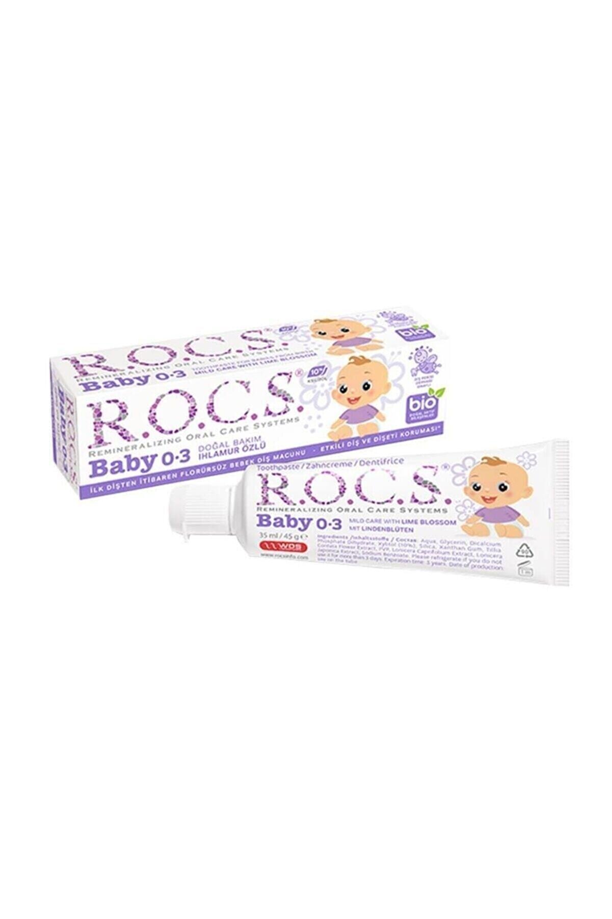 Rocs Baby 0-3 Yaş Diş Macunu