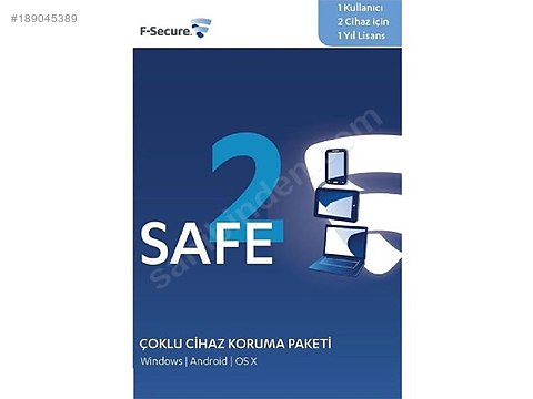 F-SECURE SAFE2 2 KULLANICI