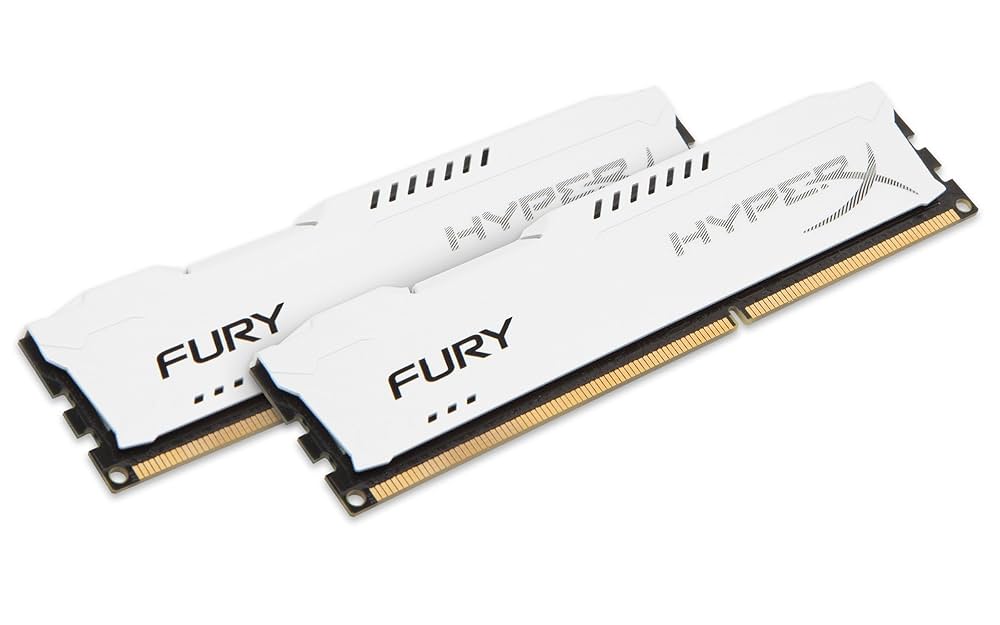 Kingston Hyperx White 16gb 2x8 1600mhz Ddr3 Hx318c10fwk2/16 Ram