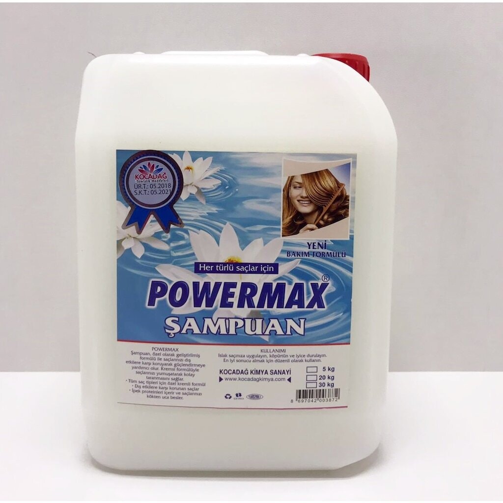 Powermax Besleyici Saç Şampuanı 5 KG