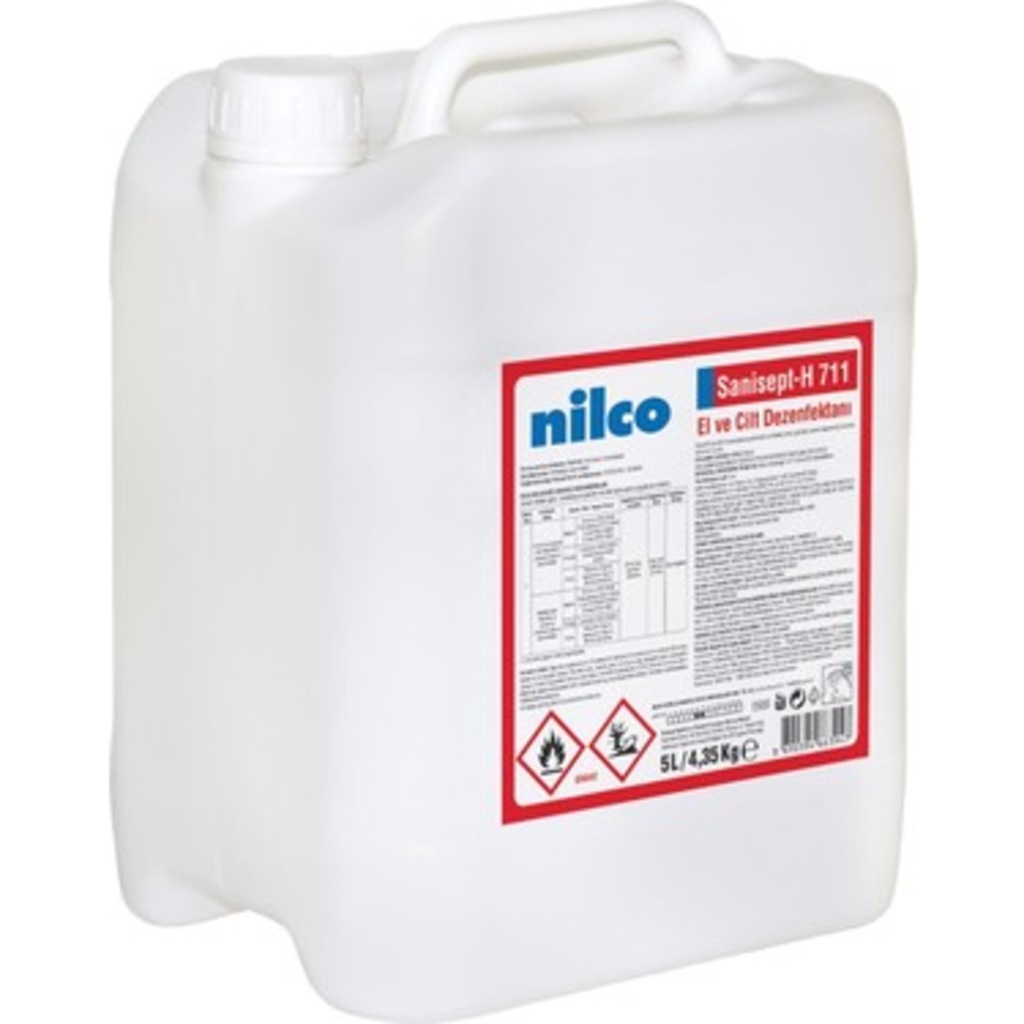 Nilco Sanisept-H 711 El ve Cilt Dezenfaktanı 5 L