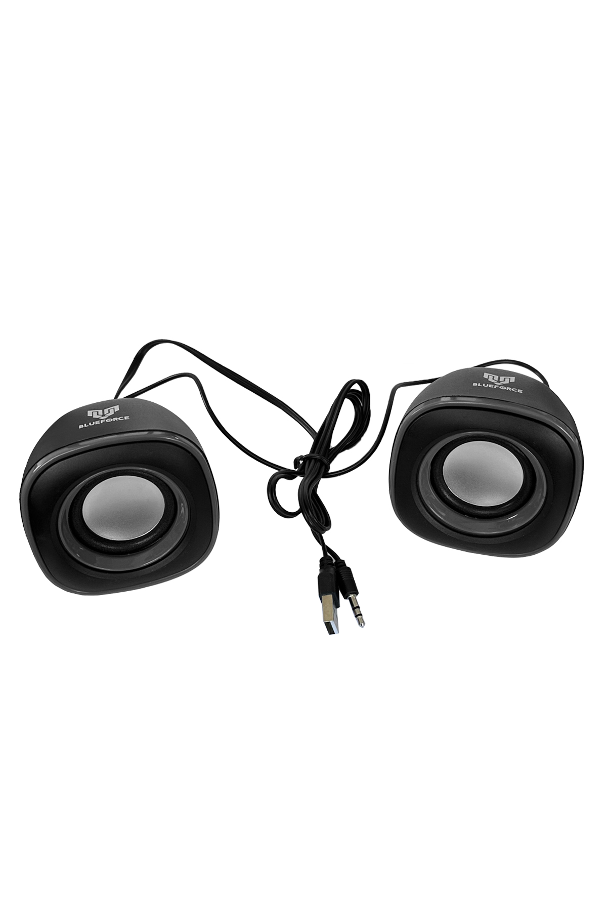 Blueforce Bs-10 Kablolu Multimedya Speaker Mini Hoparlör Siyah