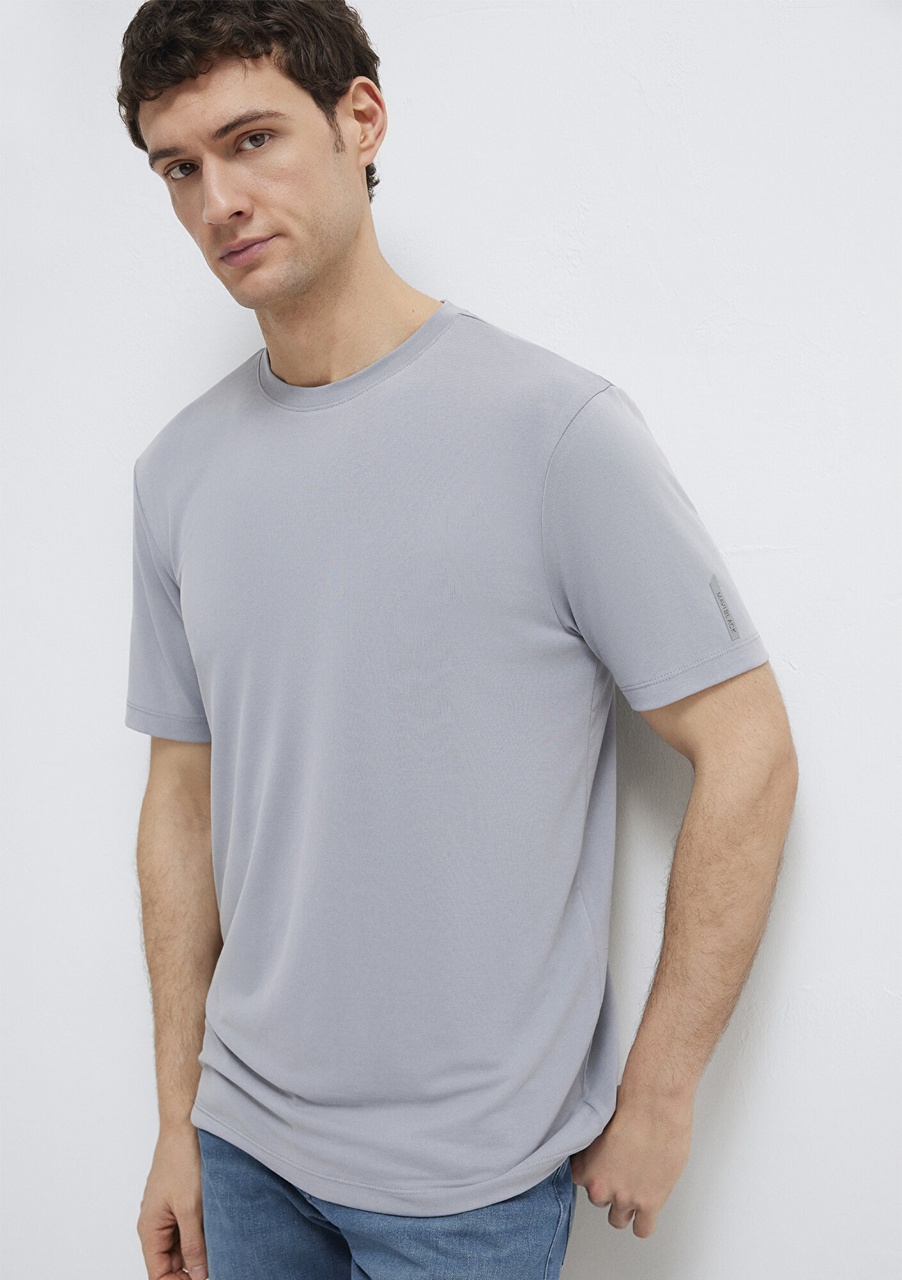 Mavi - Soft-premium Gri Tişört 0613469-86958 Gri
