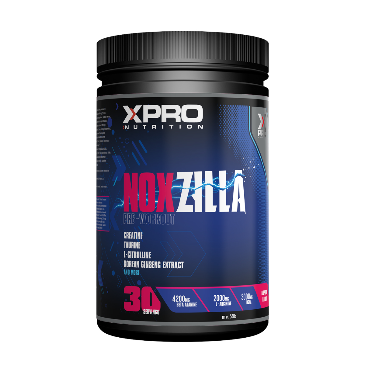 Xpro Noxzilla Pre-Workout 540gr - Ahududu Aromalı