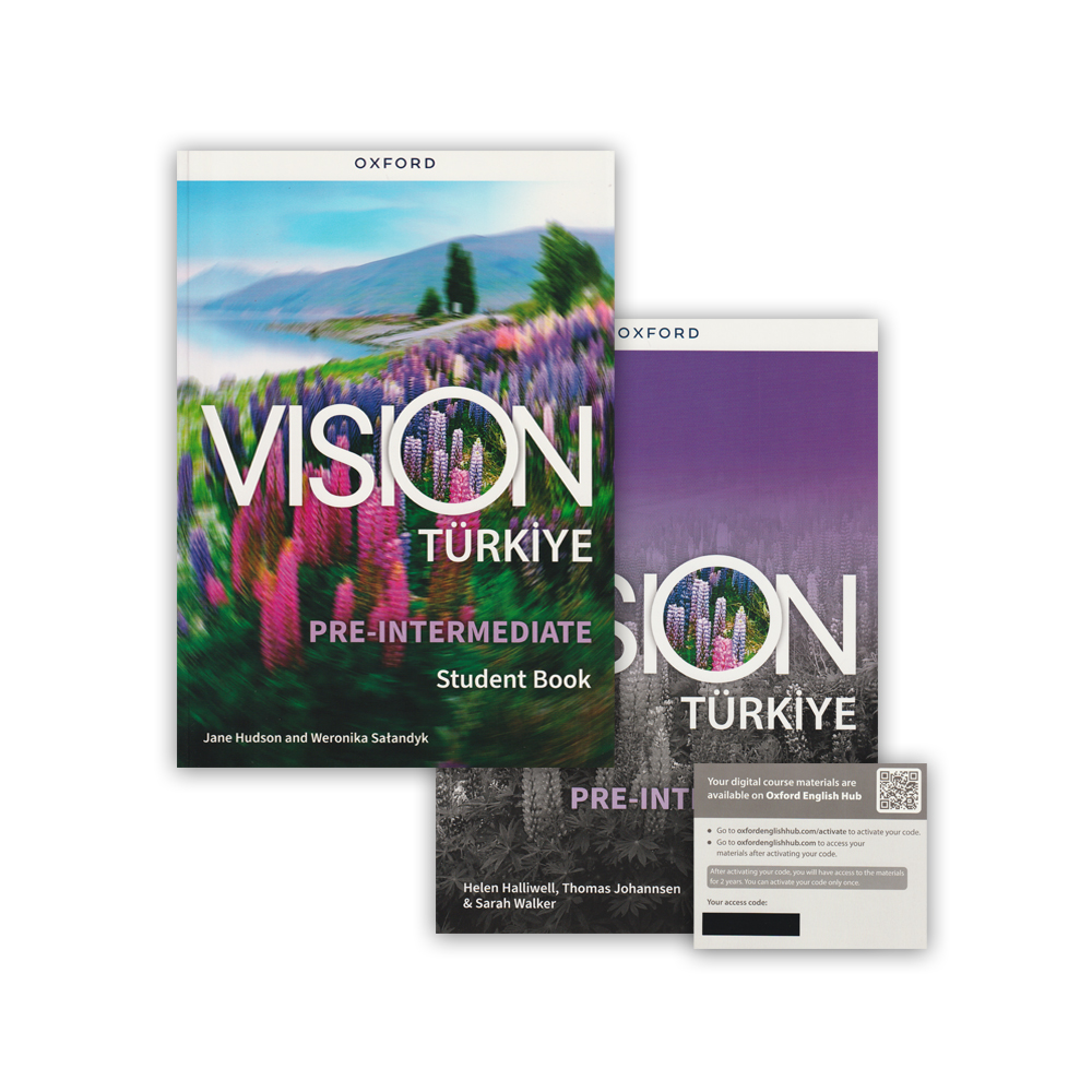 Vision Türkiye Pre-Intermediate Student's+Workbook+Online Code