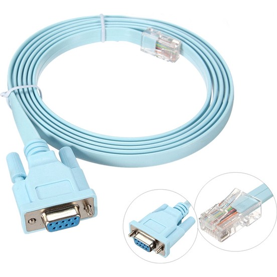 Rs232 To Rj 45 Cisco Konsol Kablosu 9 Pin To Ethernet Rs232