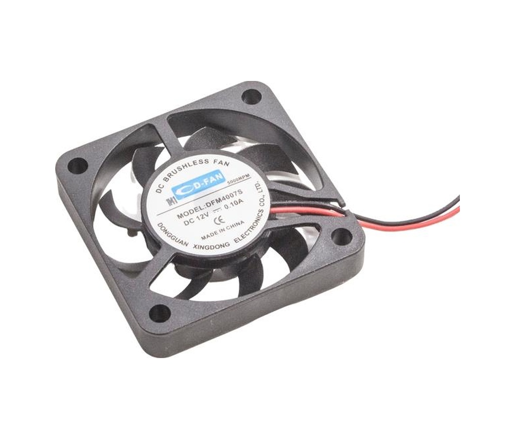 40x40x7mm 12V 0.1A Fan 2 Kablolu