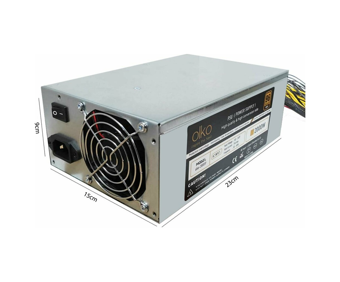Olko SP-2000 96 Plus Gold Güç Kaynağı 2000 W
