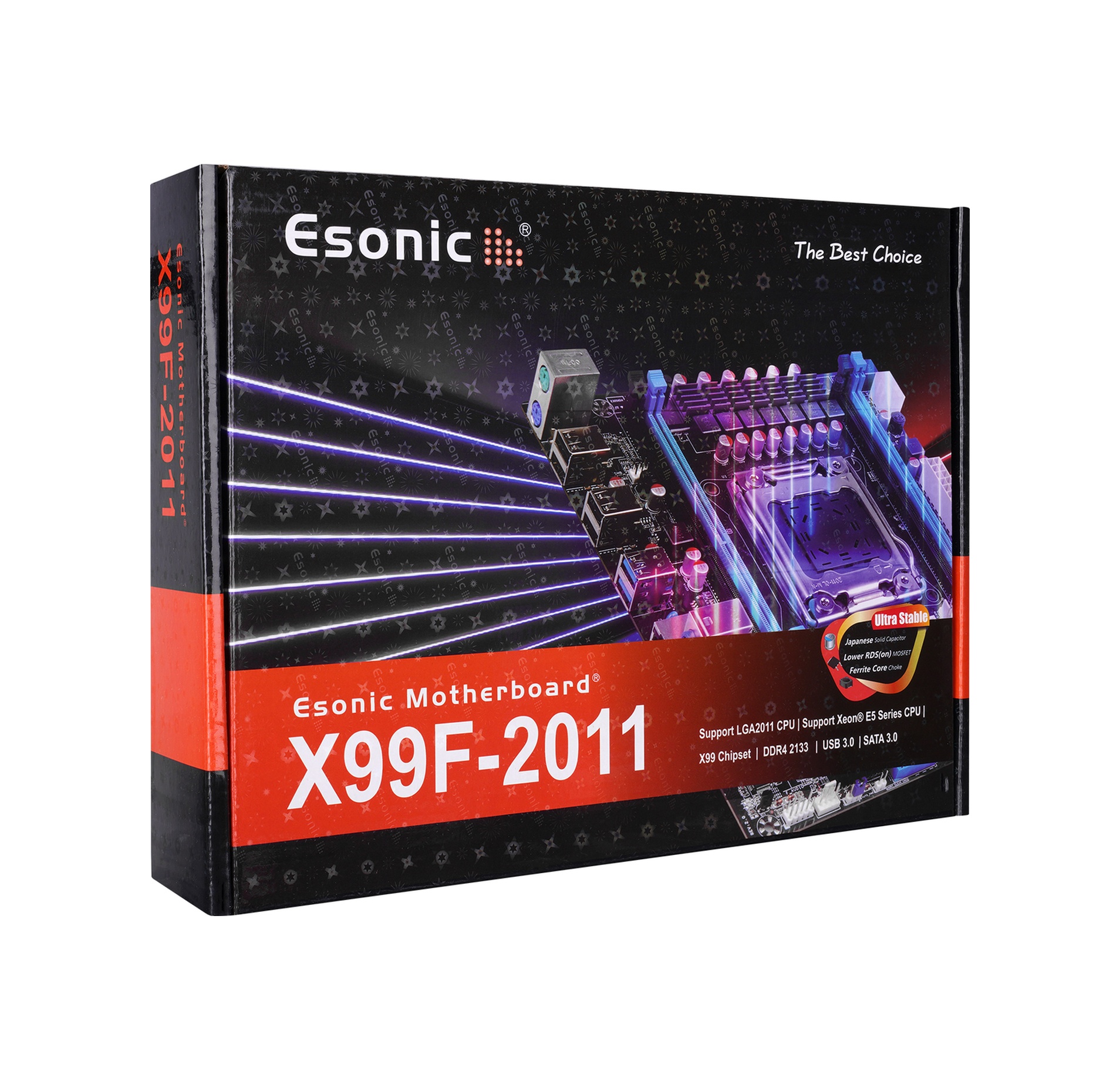 Esonic Boxd X99f-2011ek Intel Socket 2011-v3 Xeon E5 Ddr4 Dımms Slots, Max.64gb Intel H81 X99 Chipset Anakart