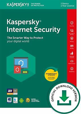 Kaspersky Internet Security 2022 1 Bilgisayar 1 Yıl