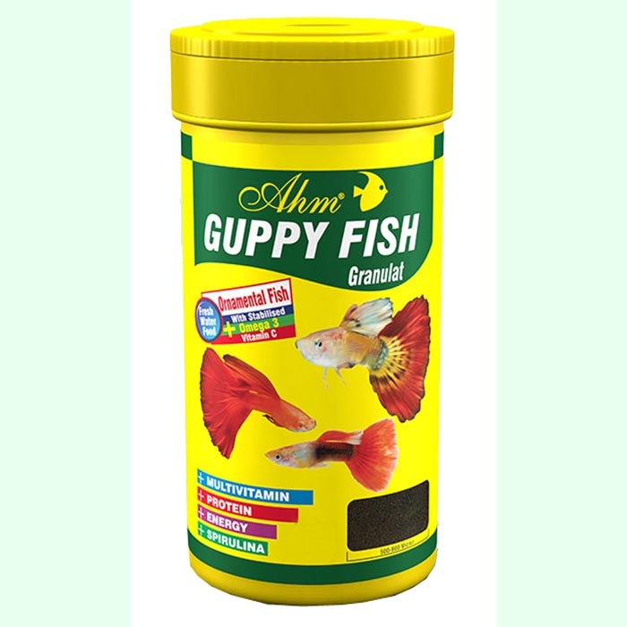 Ahm Guppy Ganül Food Lepistes Balığı Yemi 250 ML.