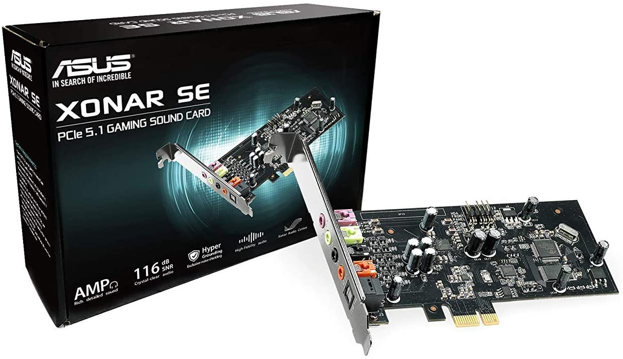 Asus Xonar SE PCIe 5.1 Gaming Ses Kartı