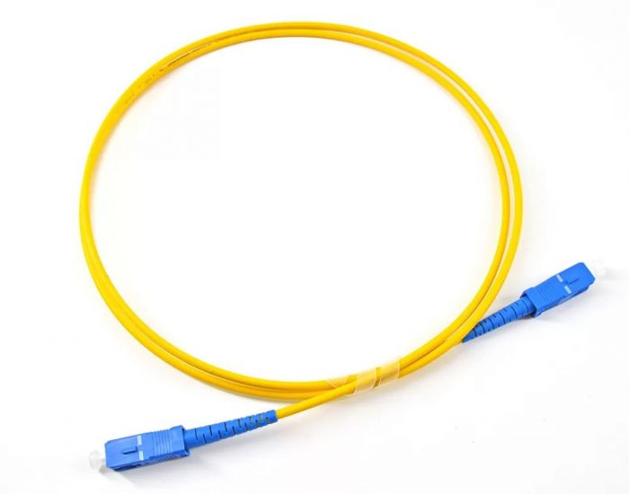 Fiber Optik Patch Kablo 3 Metre Sc-sc  9/125 Single Mod (EV-OFİS internet bağlantısı için uygundur.)