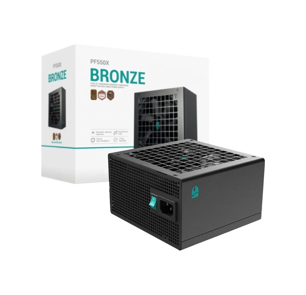 Deepcool Pf550x 550w 80+ Bronze Güç Kaynağı Akak92dep0016