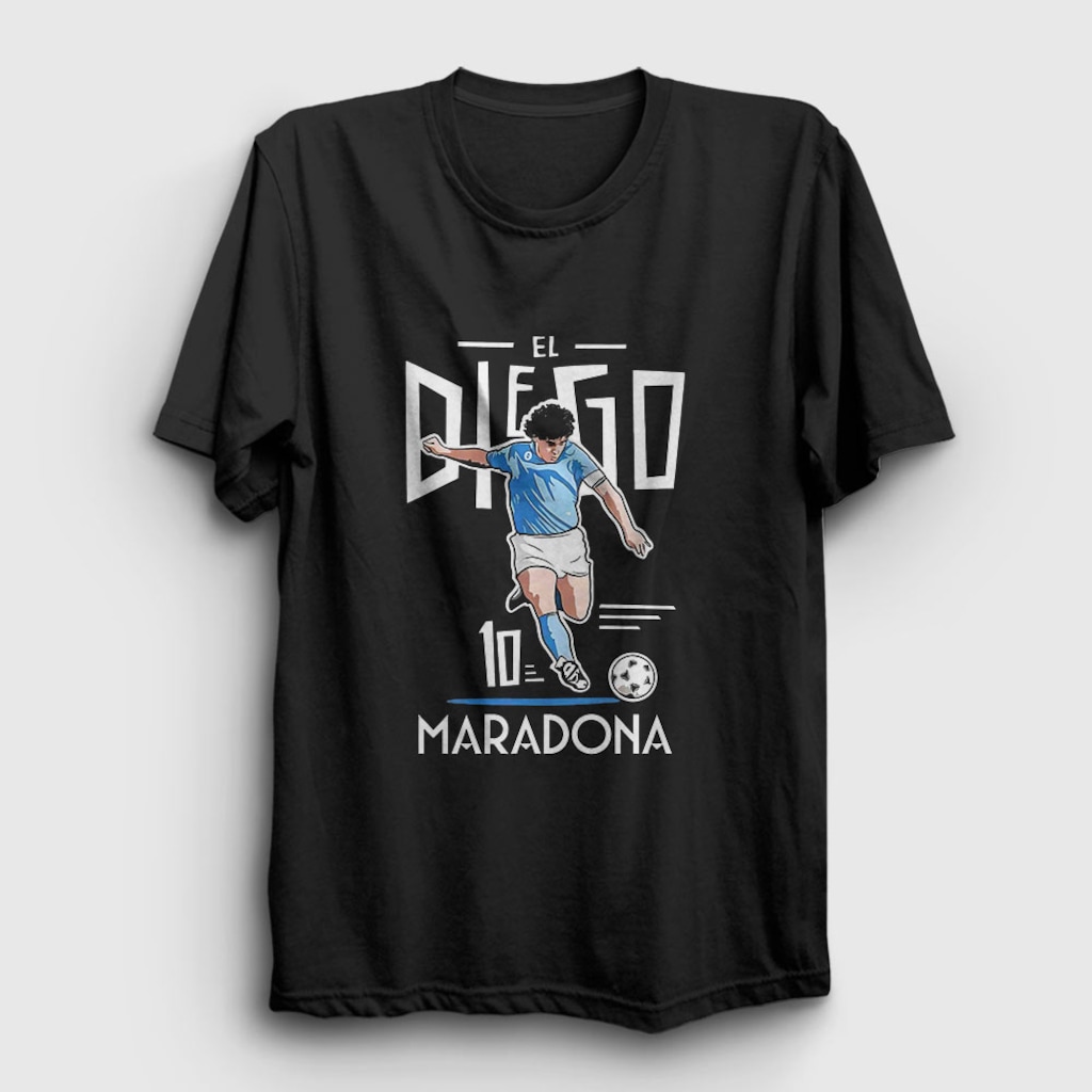 Presmono Unisex Futbol Sut Maradona T-Shirt