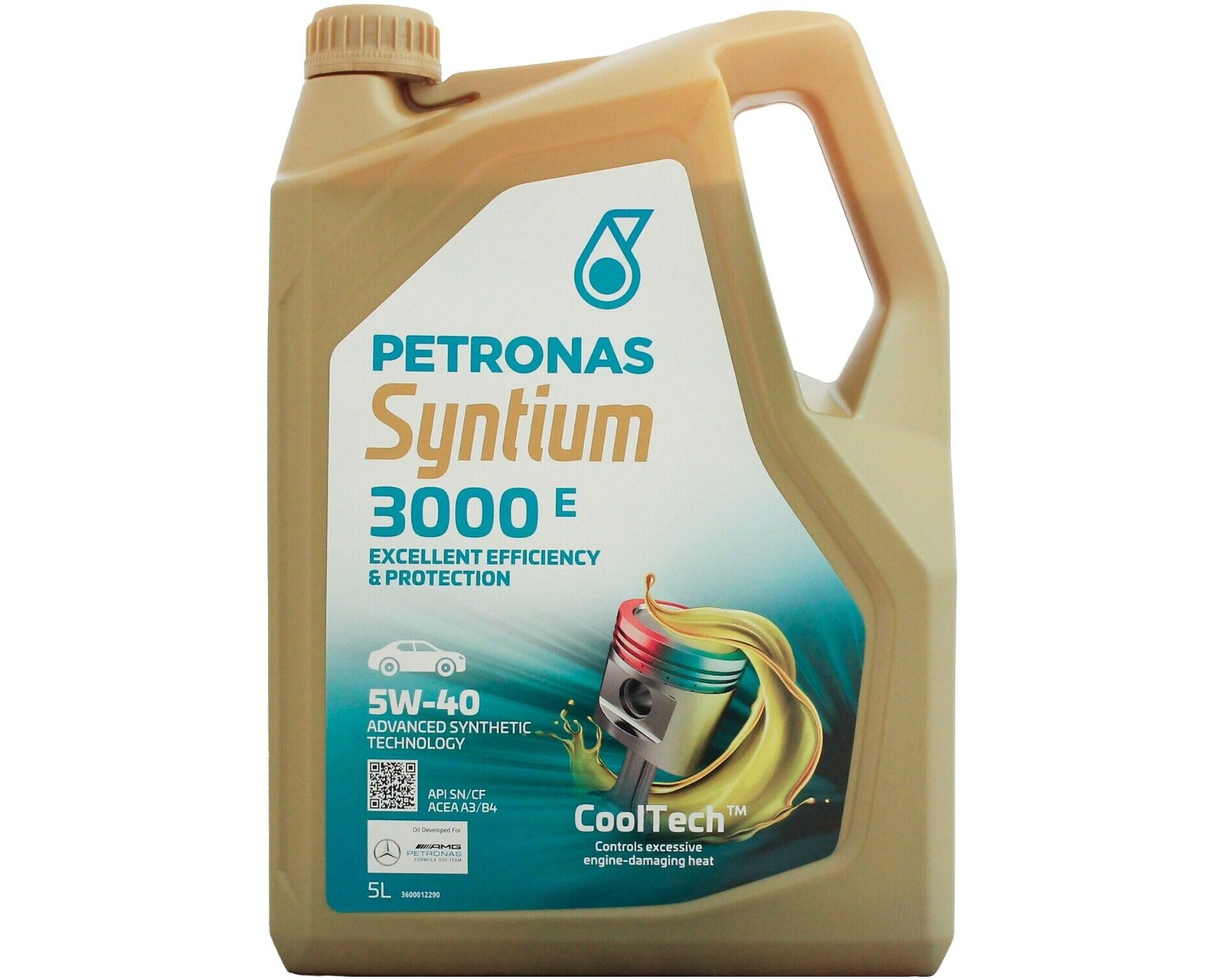 Petronas Syntium 3000 E 5W-40 Motor Yağı 5 L