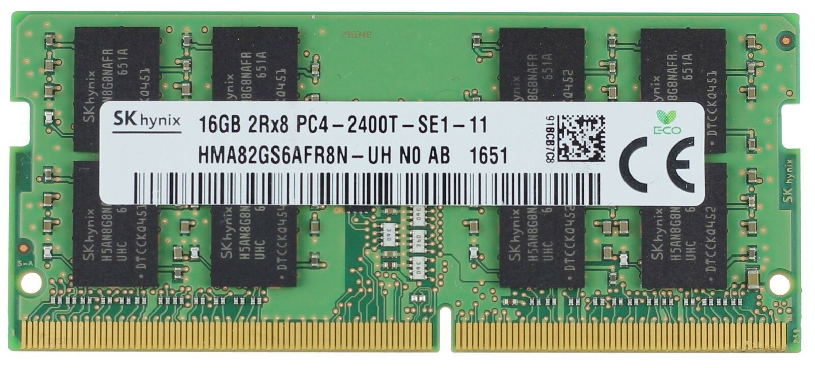 SK Hynix HMA82GS6AFR8N-UH 16 GB PC4-19200 DDR4 2400 MHz CL17 Laptop Ram