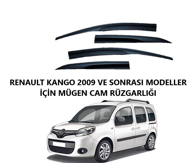 Renault Kango 2009 Ve Sonrası 4 Lü Mügen Cam Rüzgarlığı