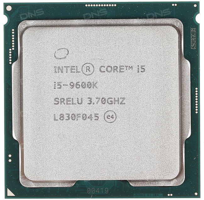Intel Core i5-9600K 3.7 GHz LGA1151 9 MB Cache 95 W İşlemci Tray
