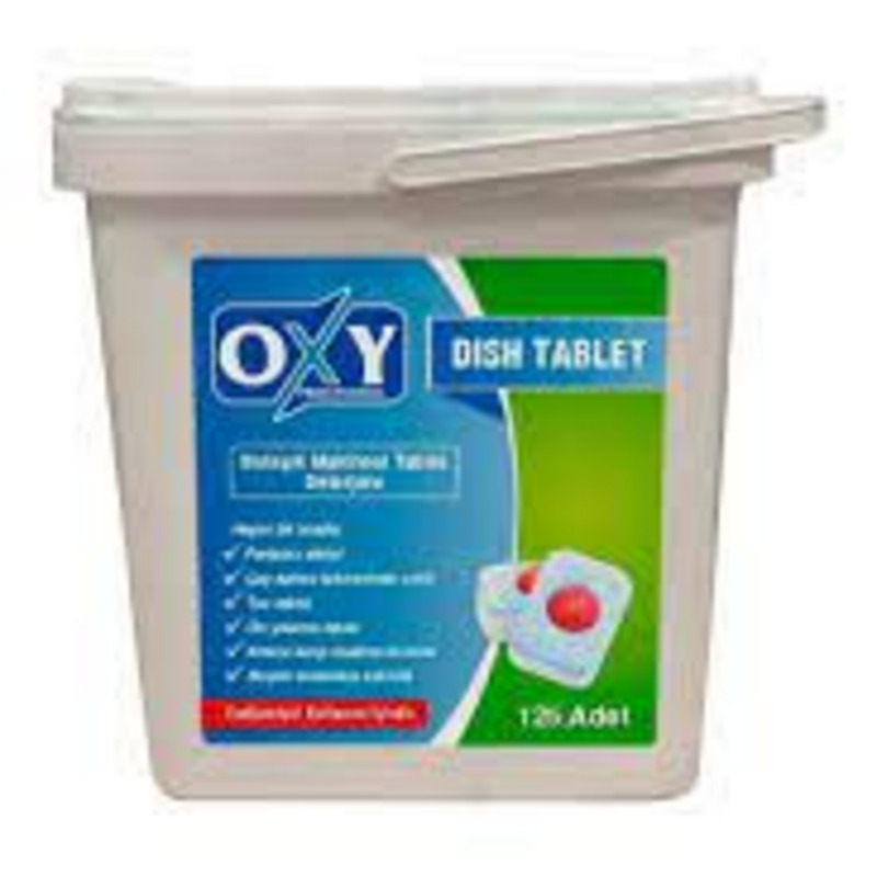 Oxy Bulaşık Makinesi Tableti 125 Adet
