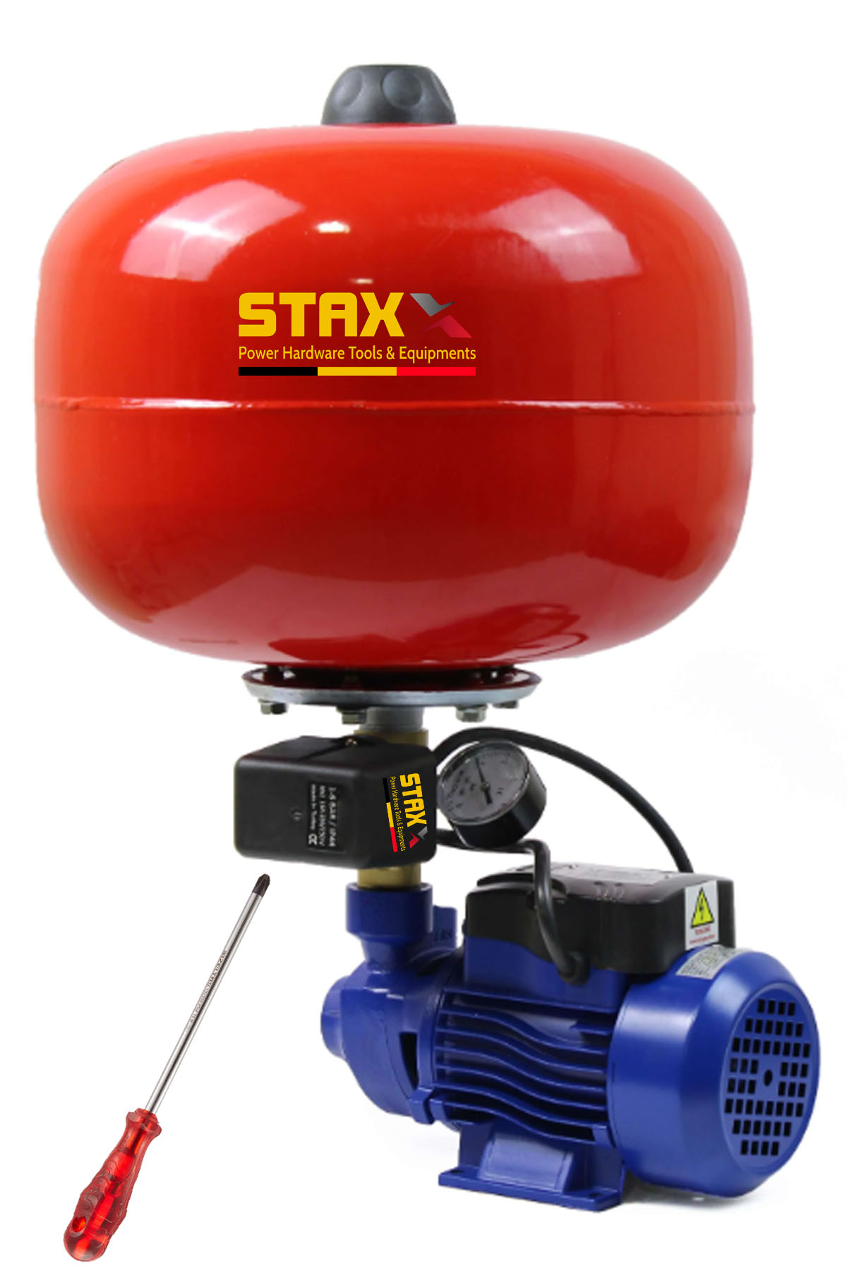 Staxx Bakır Sargı Qpht60 24Lt Küreli Otomatik Paket Hidrofor