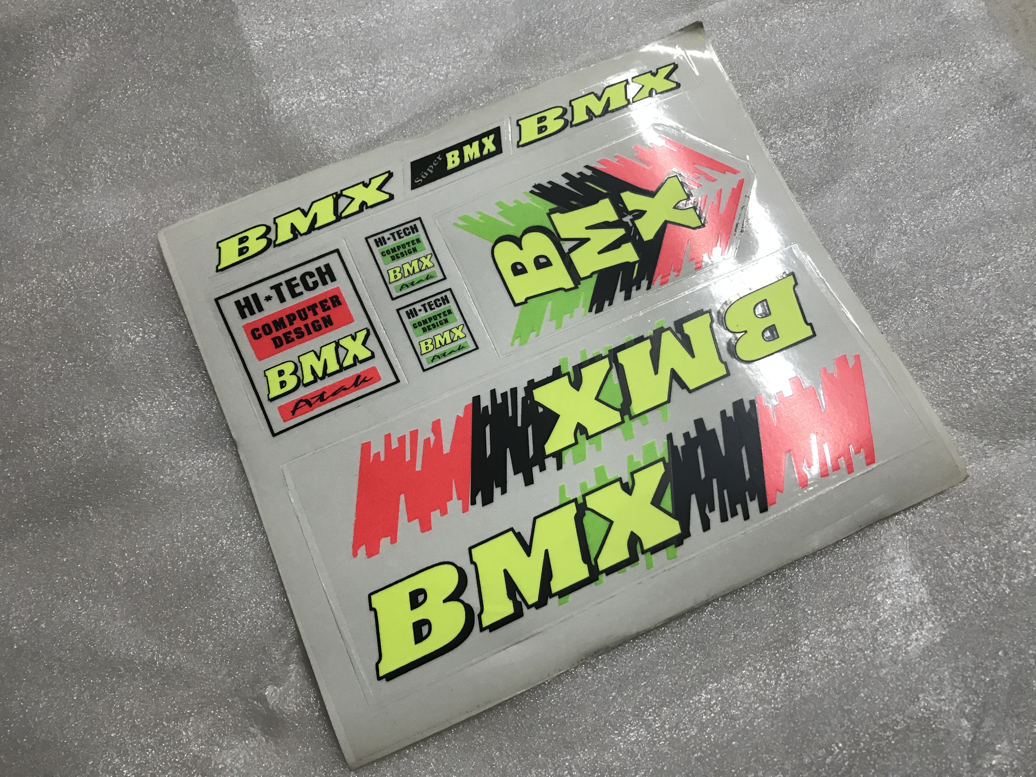 Bmx Bisiklet Sticker Takımı