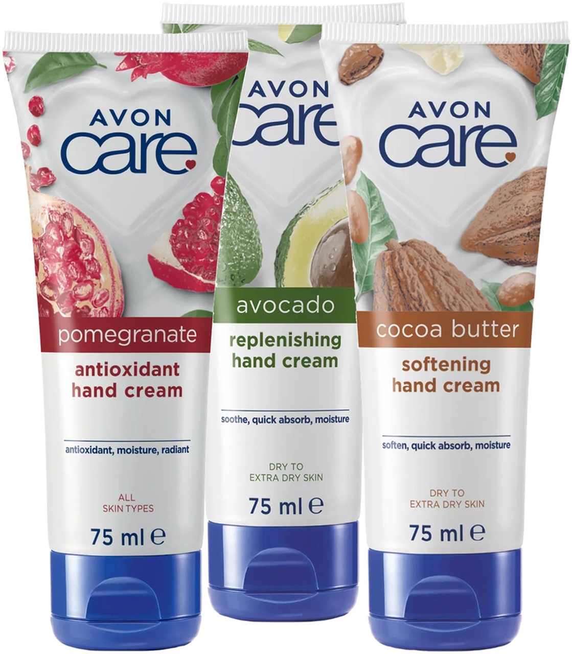 Avon Care Nar Özü, Kakao Yağı İçeren Ve Avokado Özlü El Kremi Paketi
