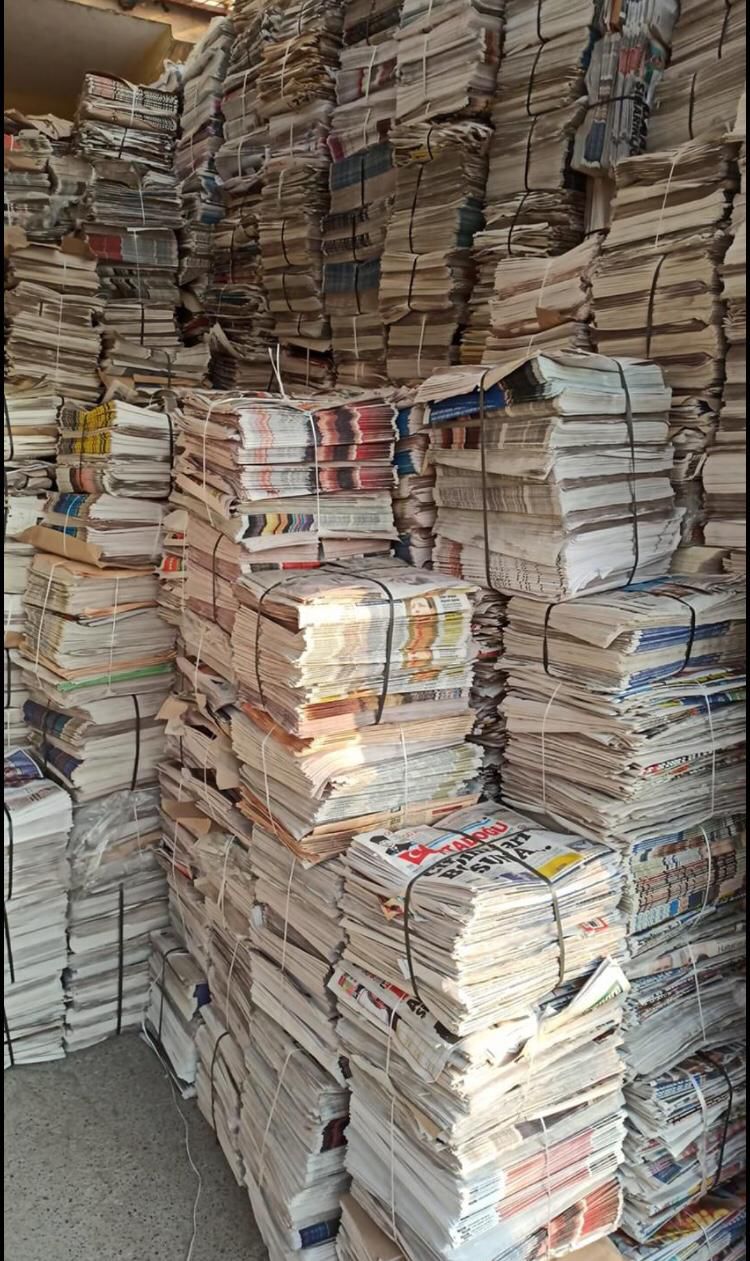 Eski Gazete Hurda Gazete Okunmamış Yıpranmamış 10 Kg 10 Kg
