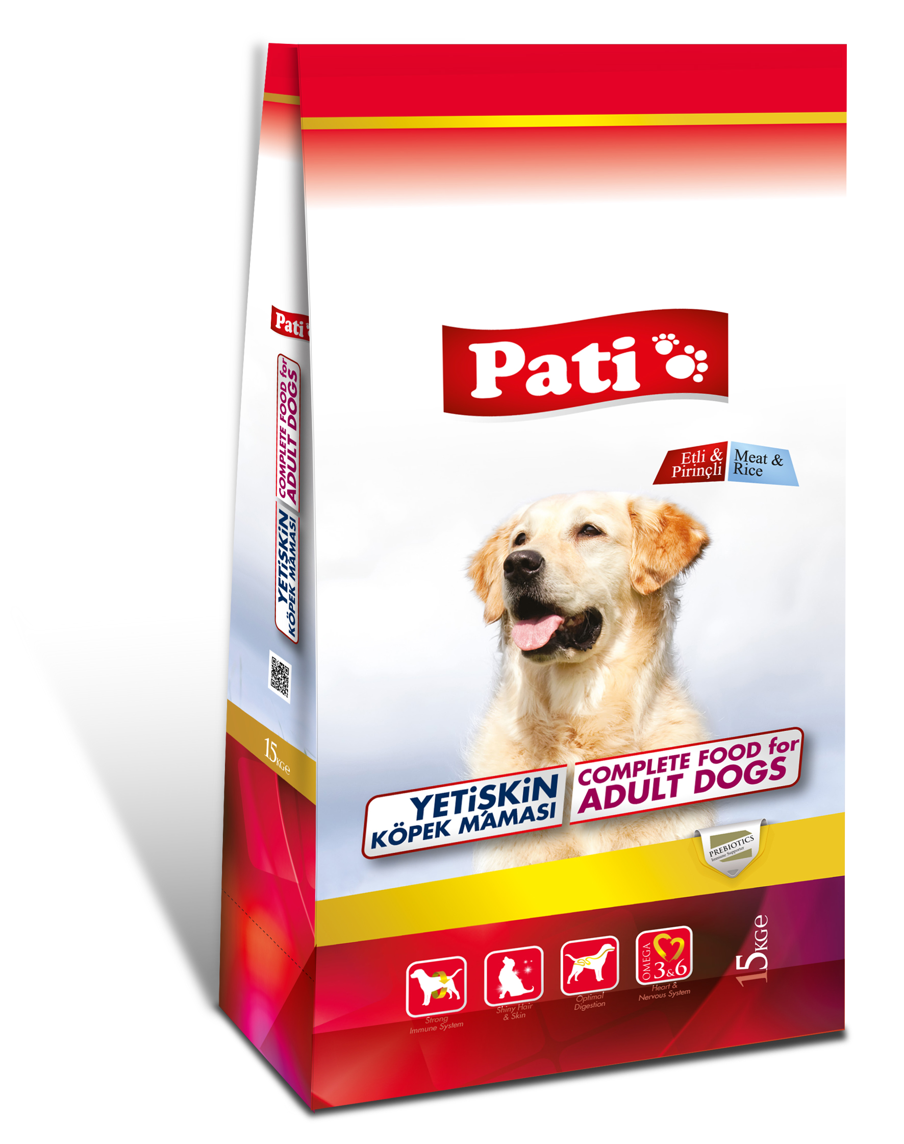 Pınar Çamlı yem Köpek Maması 15kg - Pati Etli Pirinçli yetişkin