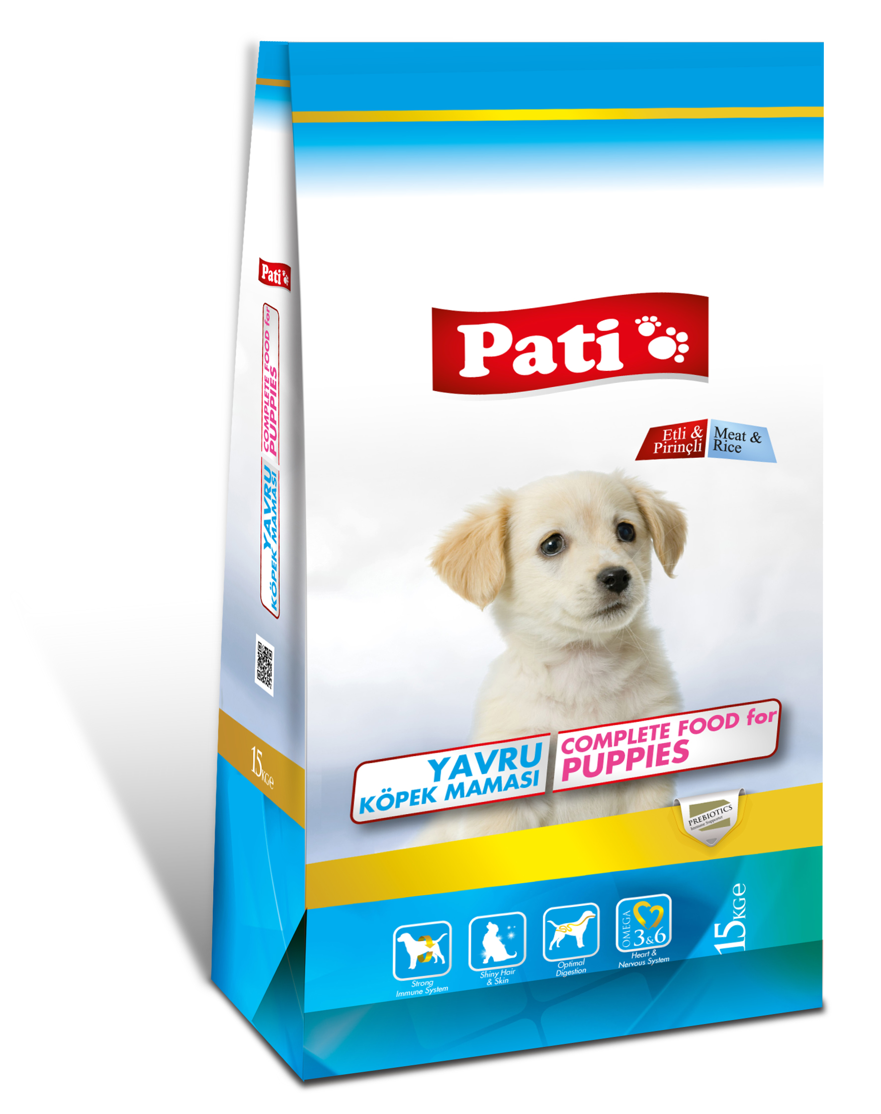 Pınar Çamlı yem Köpek Maması 15kg - Pati Etli Pirinçli Yavru
