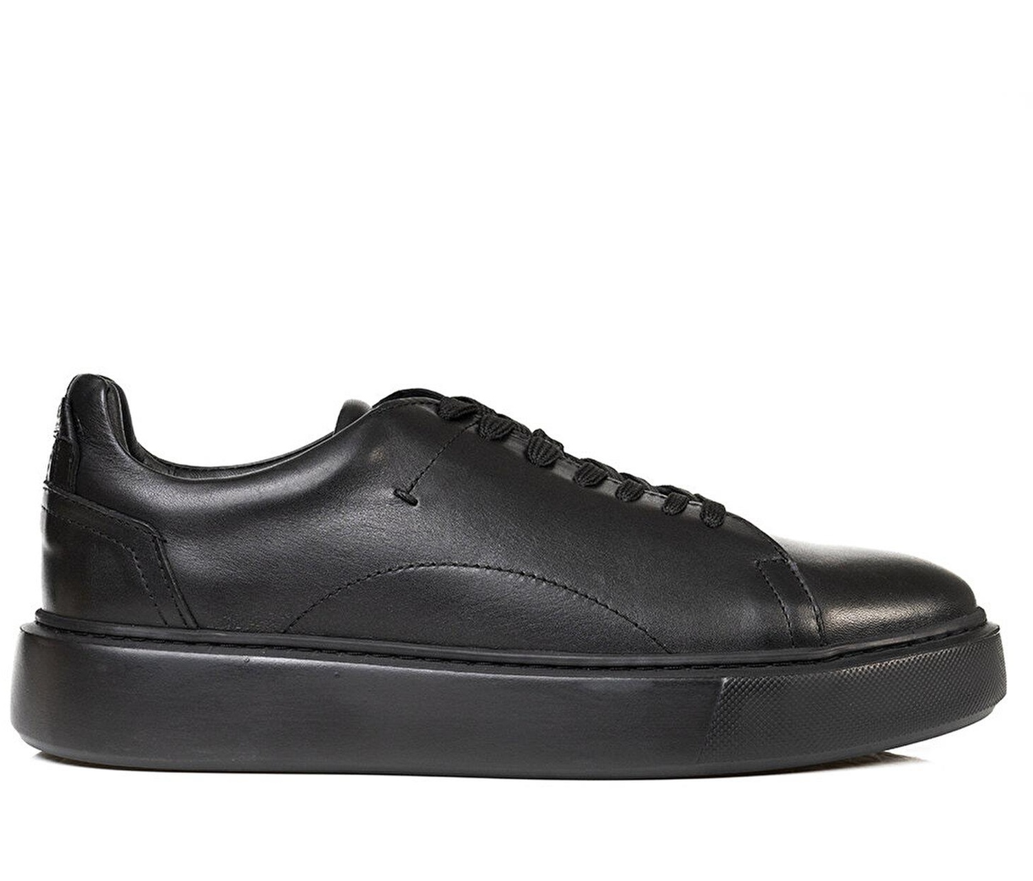 Greyder 75162 Erkek Siyah Hakiki Deri Sneaker Ayakkabı-81-siyah