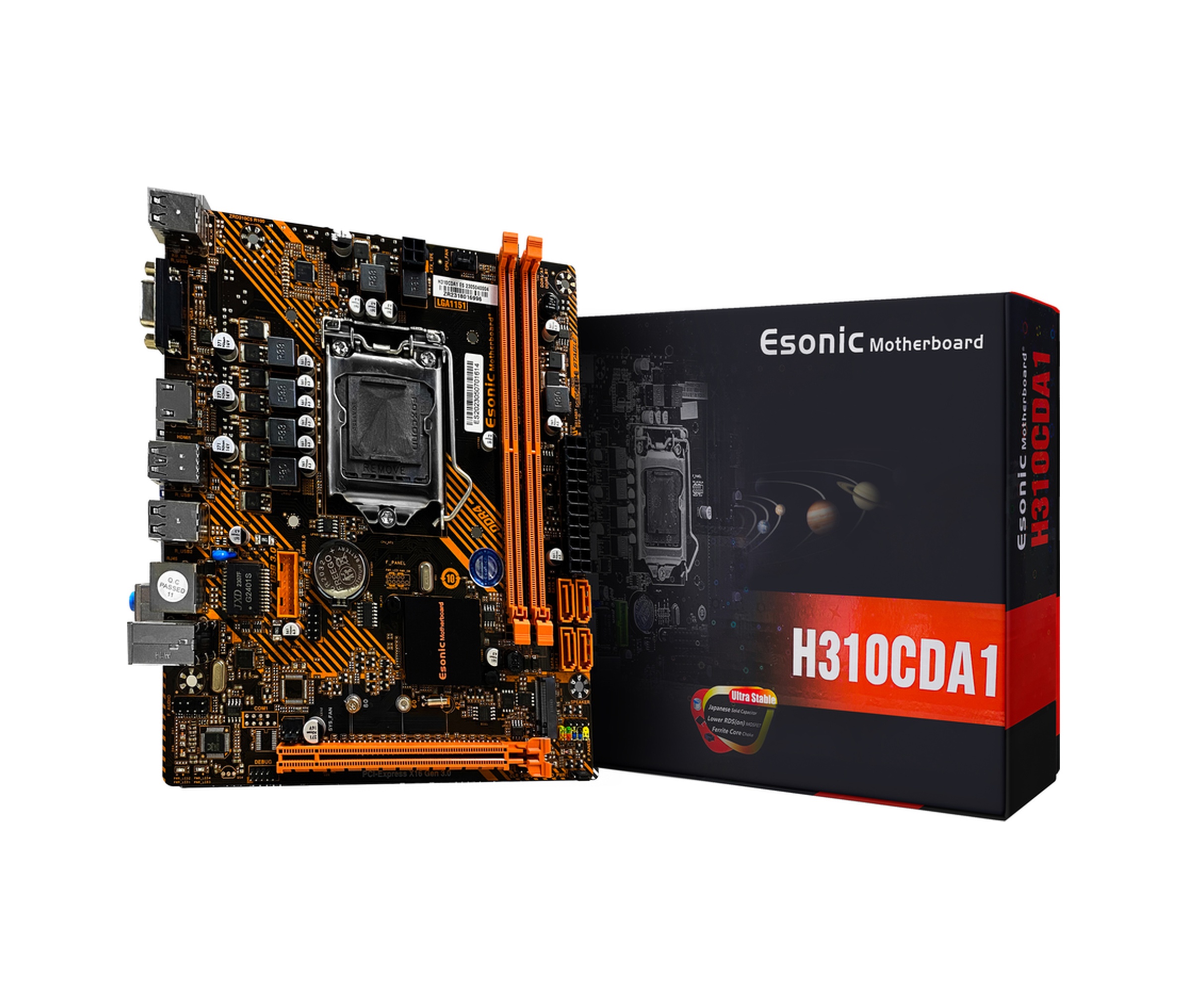 Esonic H310CDA1 Intel H310 2133 MHz DDR4 Soket LGA1151 mATX Anakart
