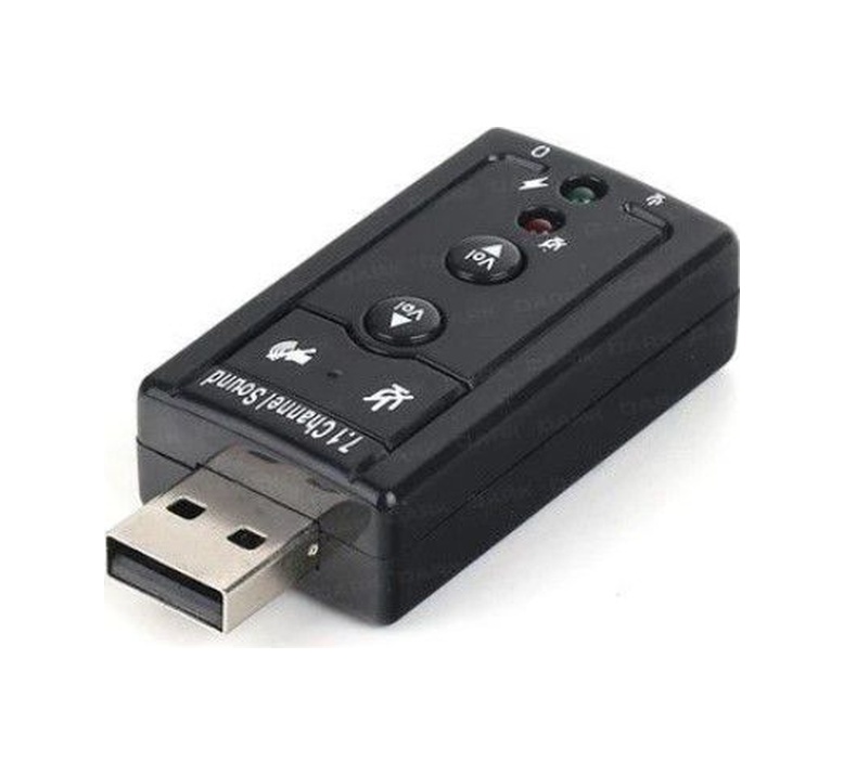 7.1 USB Ses Kartı 3.5 mm. Mikrofon Kulaklık Harici Sound Card