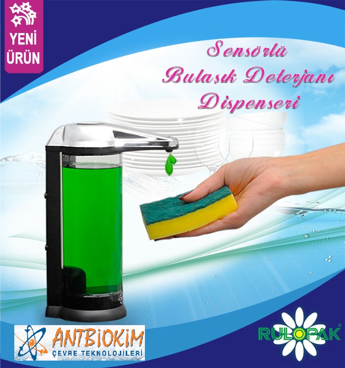 Sensörlü Deterjan Verici Sıvı Sabunluk